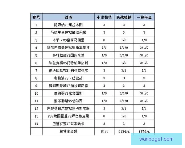 世界杯竞猜胜负投注攻略全面解析让你轻松赚取投注收益